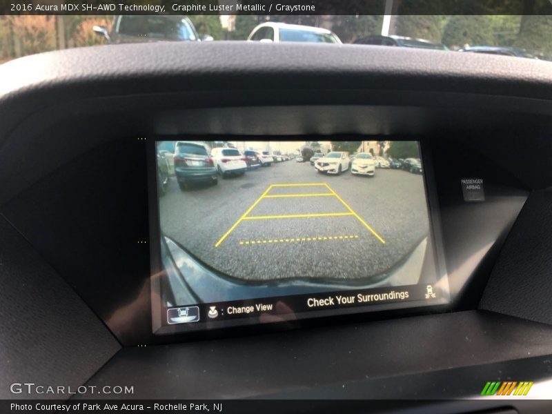 Graphite Luster Metallic / Graystone 2016 Acura MDX SH-AWD Technology