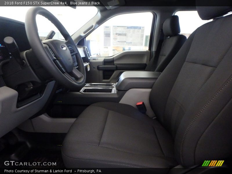 Blue Jeans / Black 2018 Ford F150 STX SuperCrew 4x4