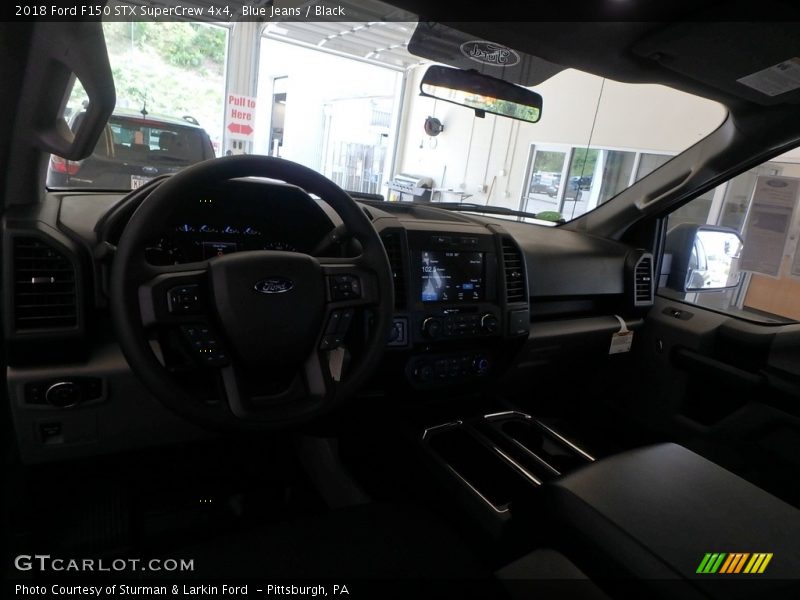 Blue Jeans / Black 2018 Ford F150 STX SuperCrew 4x4