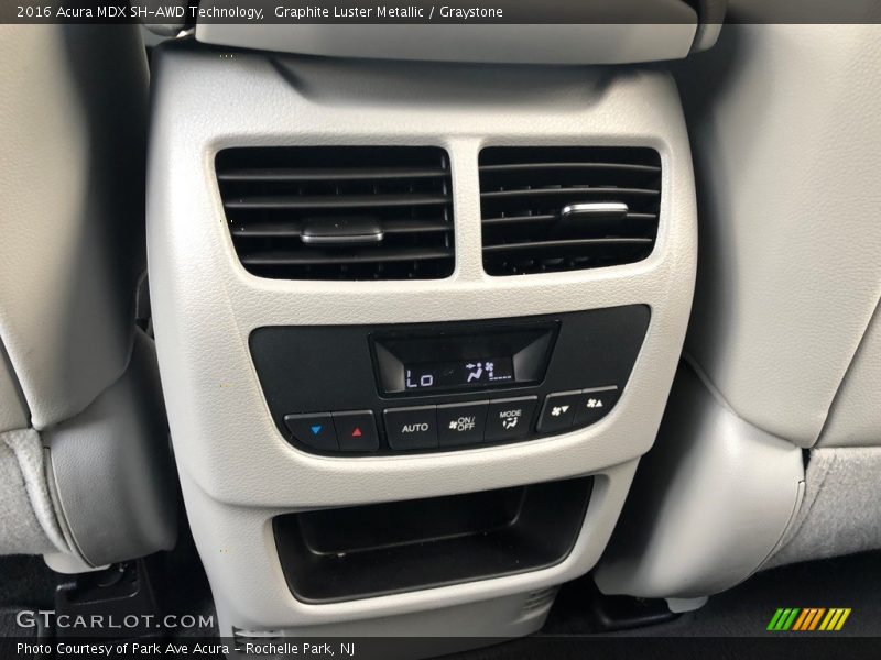 Graphite Luster Metallic / Graystone 2016 Acura MDX SH-AWD Technology