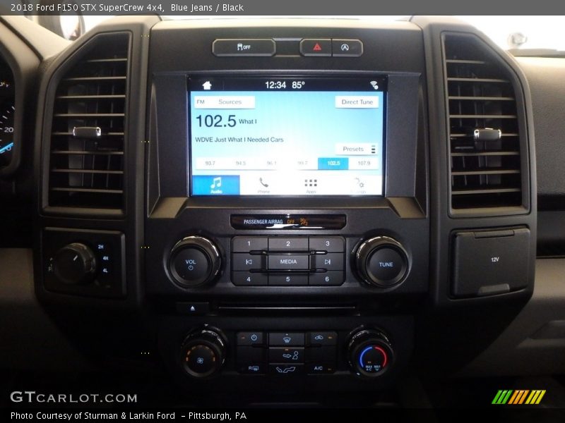 Blue Jeans / Black 2018 Ford F150 STX SuperCrew 4x4