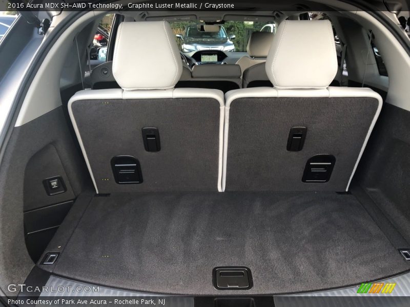 Graphite Luster Metallic / Graystone 2016 Acura MDX SH-AWD Technology