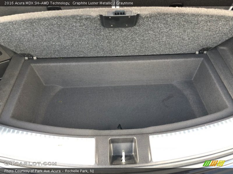 Graphite Luster Metallic / Graystone 2016 Acura MDX SH-AWD Technology