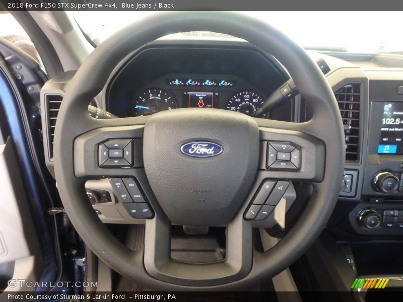Blue Jeans / Black 2018 Ford F150 STX SuperCrew 4x4