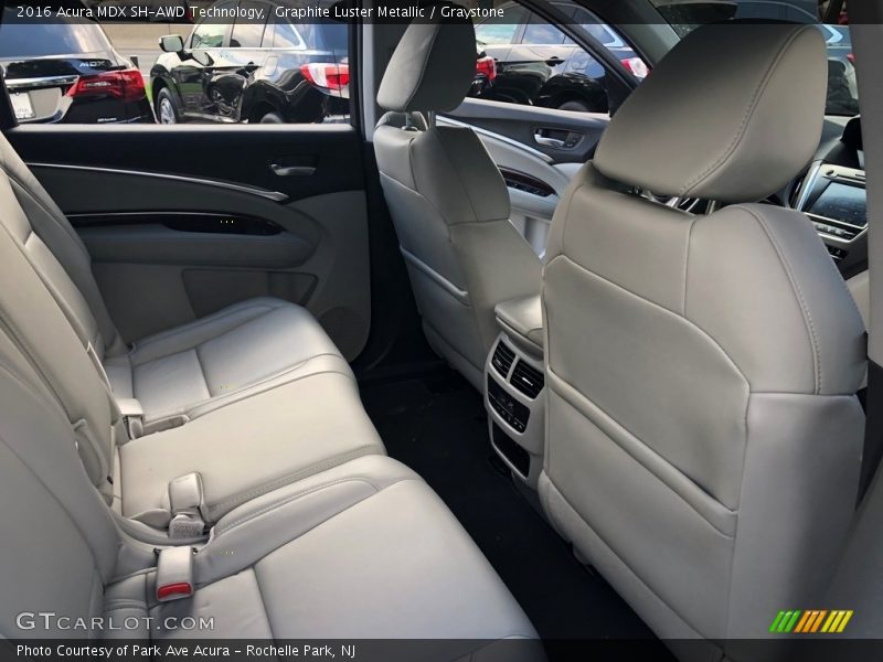 Graphite Luster Metallic / Graystone 2016 Acura MDX SH-AWD Technology