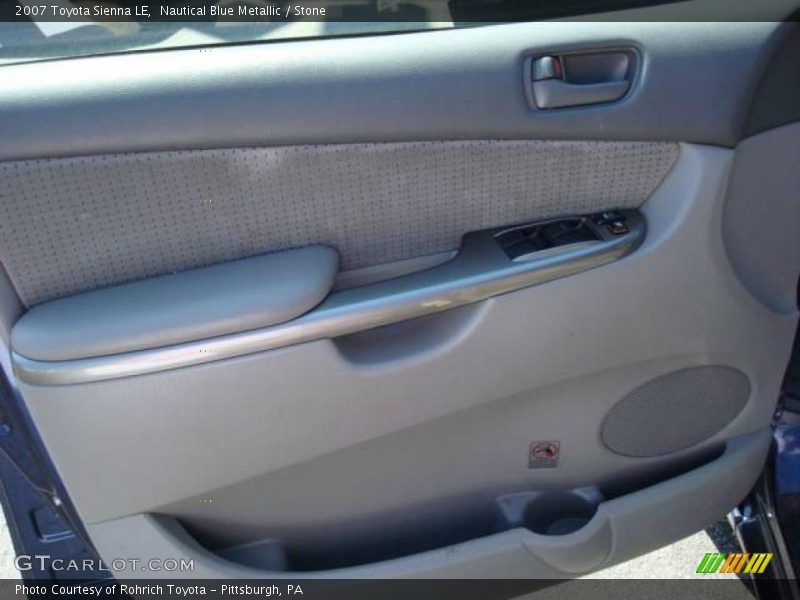 Nautical Blue Metallic / Stone 2007 Toyota Sienna LE