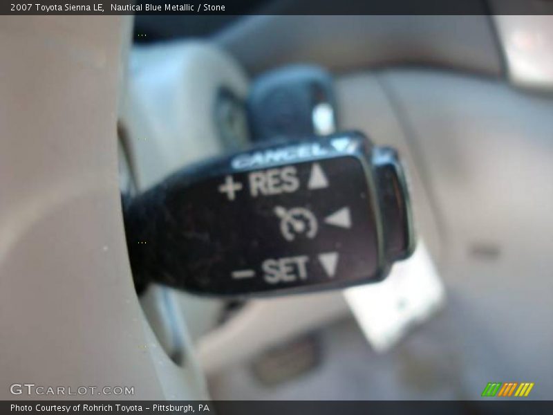 Nautical Blue Metallic / Stone 2007 Toyota Sienna LE