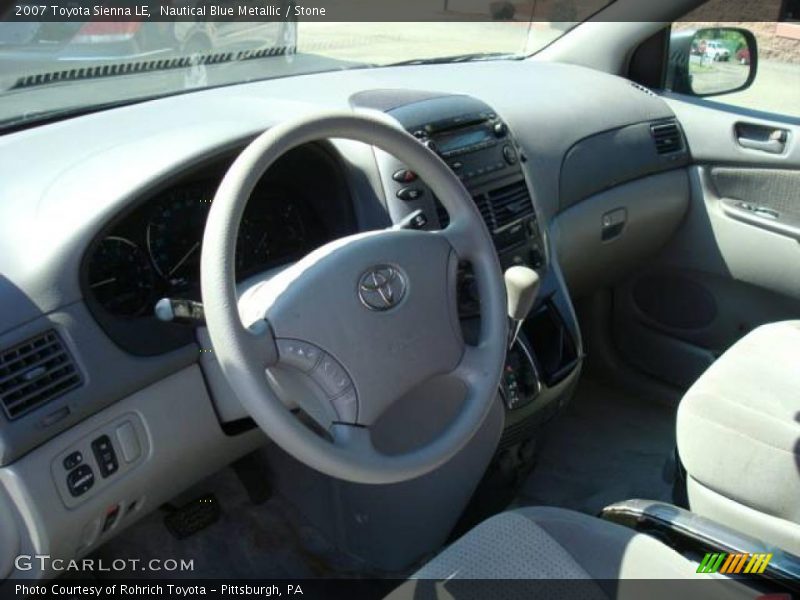 Nautical Blue Metallic / Stone 2007 Toyota Sienna LE