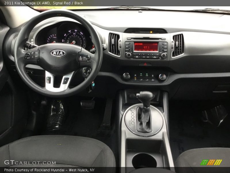 Signal Red / Black 2011 Kia Sportage LX AWD