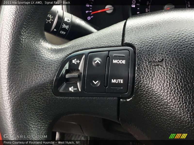 Signal Red / Black 2011 Kia Sportage LX AWD