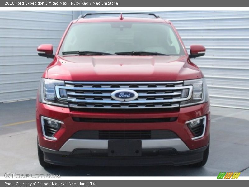 Ruby Red / Medium Stone 2018 Ford Expedition Limited Max