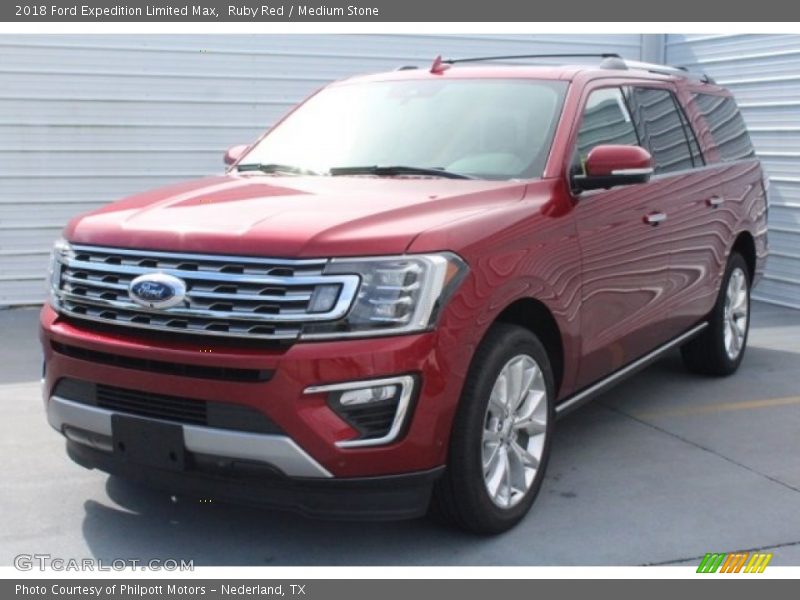 Ruby Red / Medium Stone 2018 Ford Expedition Limited Max
