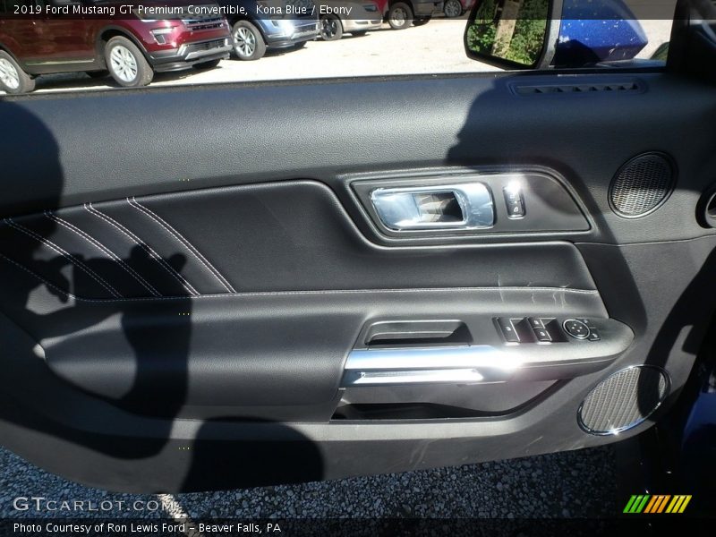 Kona Blue / Ebony 2019 Ford Mustang GT Premium Convertible