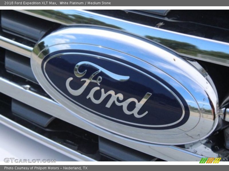 White Platinum / Medium Stone 2018 Ford Expedition XLT Max