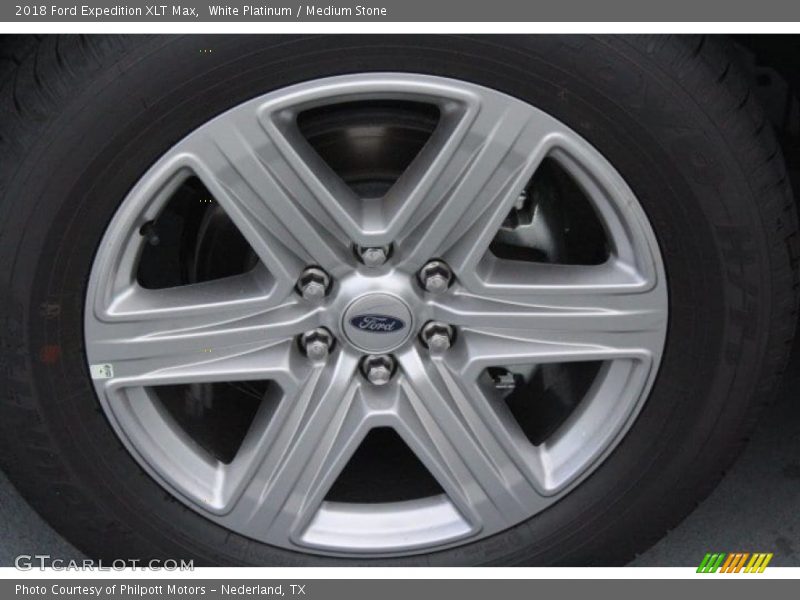 White Platinum / Medium Stone 2018 Ford Expedition XLT Max