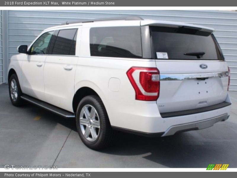 White Platinum / Medium Stone 2018 Ford Expedition XLT Max