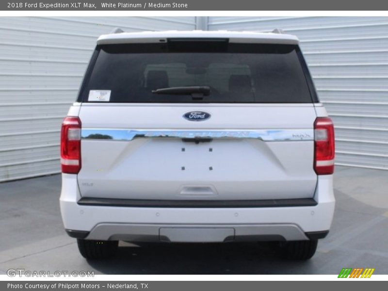 White Platinum / Medium Stone 2018 Ford Expedition XLT Max