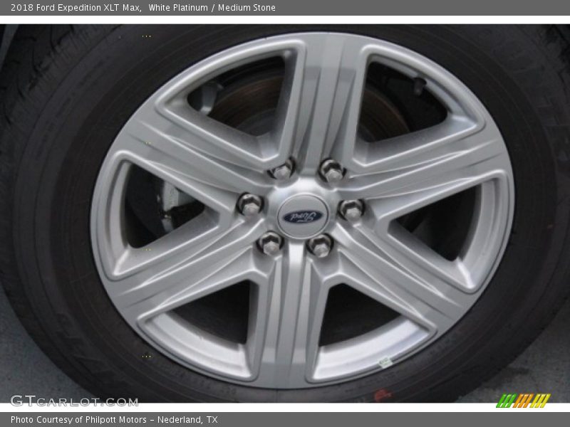 White Platinum / Medium Stone 2018 Ford Expedition XLT Max