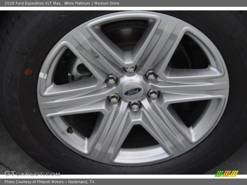 White Platinum / Medium Stone 2018 Ford Expedition XLT Max