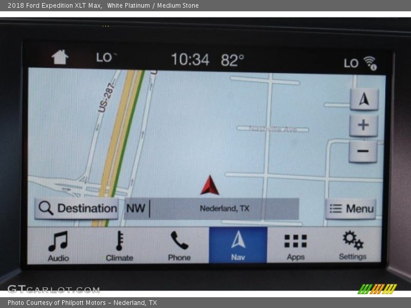 White Platinum / Medium Stone 2018 Ford Expedition XLT Max
