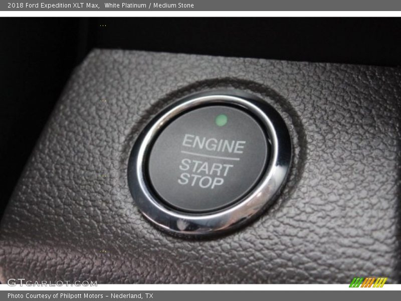 White Platinum / Medium Stone 2018 Ford Expedition XLT Max