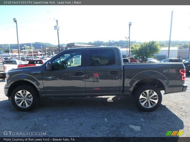 Lead Foot / Black 2018 Ford F150 STX SuperCrew 4x4