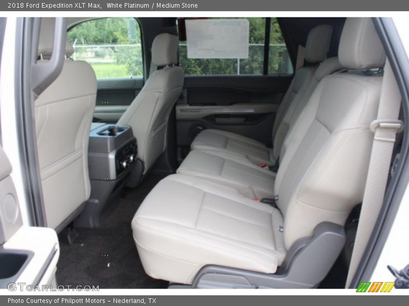 White Platinum / Medium Stone 2018 Ford Expedition XLT Max