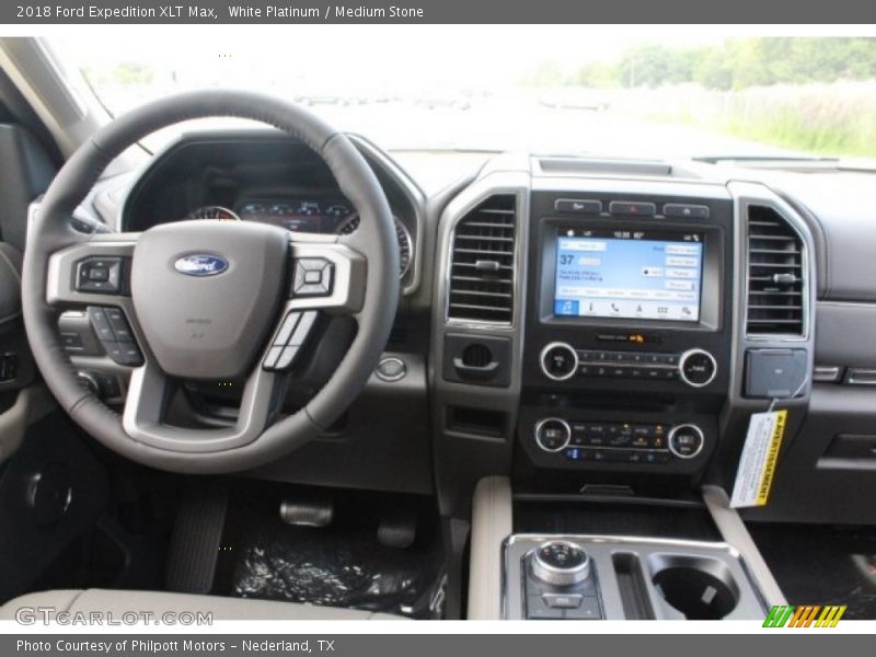 White Platinum / Medium Stone 2018 Ford Expedition XLT Max