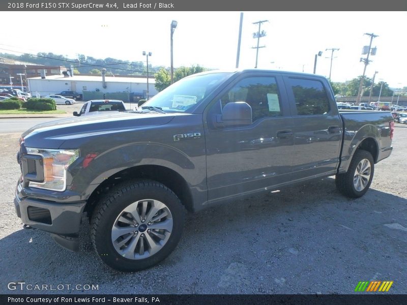 Lead Foot / Black 2018 Ford F150 STX SuperCrew 4x4