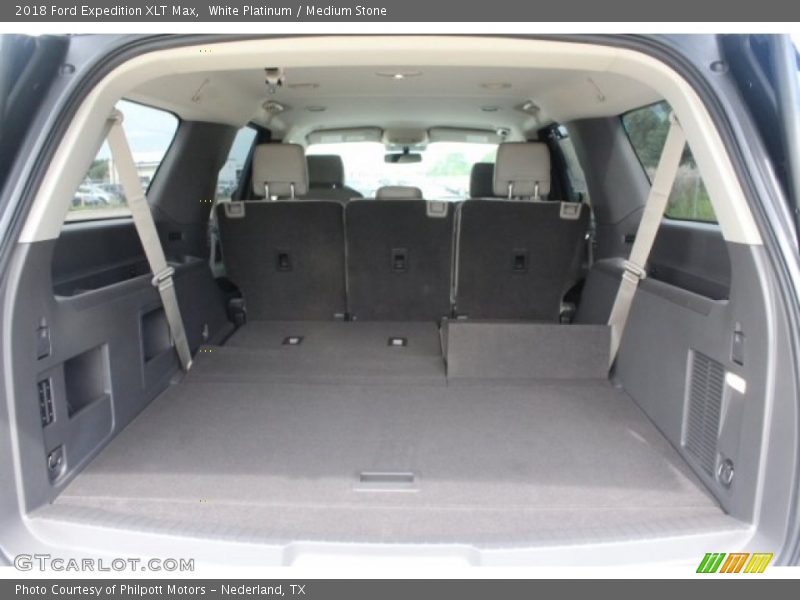 White Platinum / Medium Stone 2018 Ford Expedition XLT Max