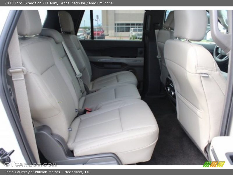 White Platinum / Medium Stone 2018 Ford Expedition XLT Max