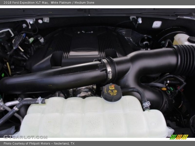White Platinum / Medium Stone 2018 Ford Expedition XLT Max
