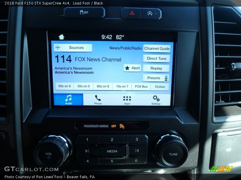 Lead Foot / Black 2018 Ford F150 STX SuperCrew 4x4