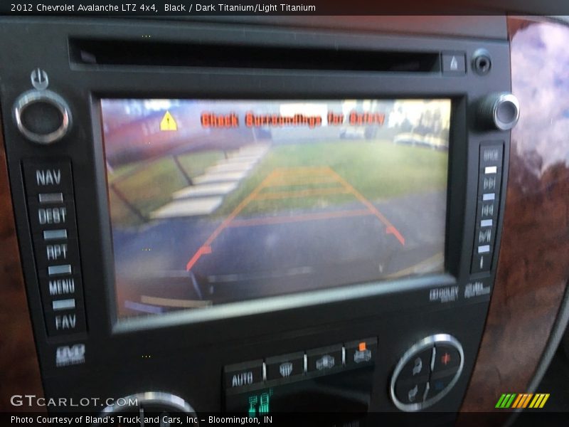 Black / Dark Titanium/Light Titanium 2012 Chevrolet Avalanche LTZ 4x4