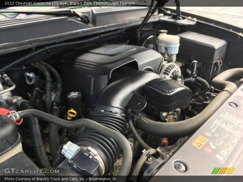 Black / Dark Titanium/Light Titanium 2012 Chevrolet Avalanche LTZ 4x4