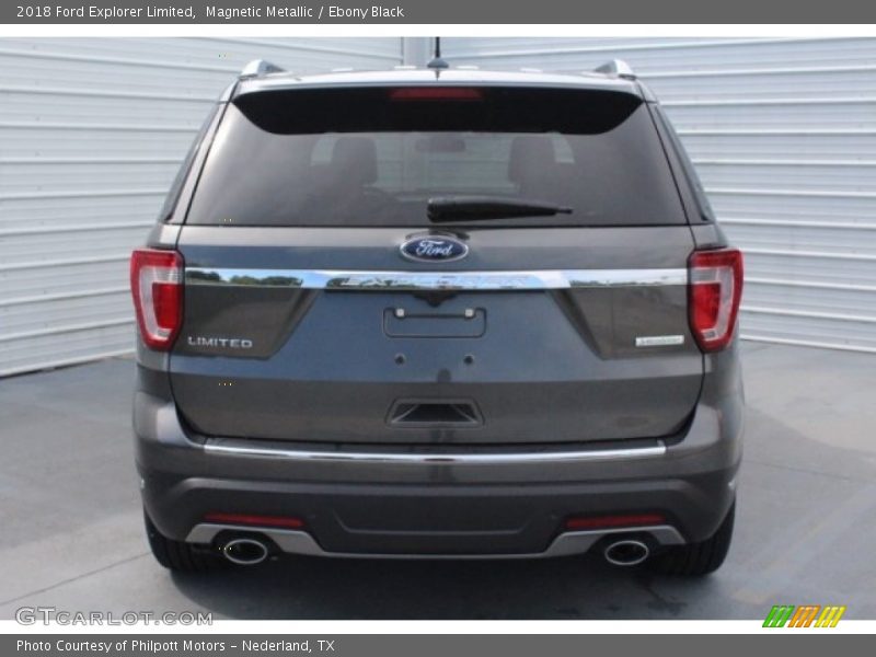 Magnetic Metallic / Ebony Black 2018 Ford Explorer Limited