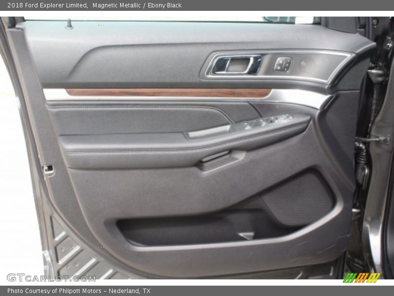 Magnetic Metallic / Ebony Black 2018 Ford Explorer Limited