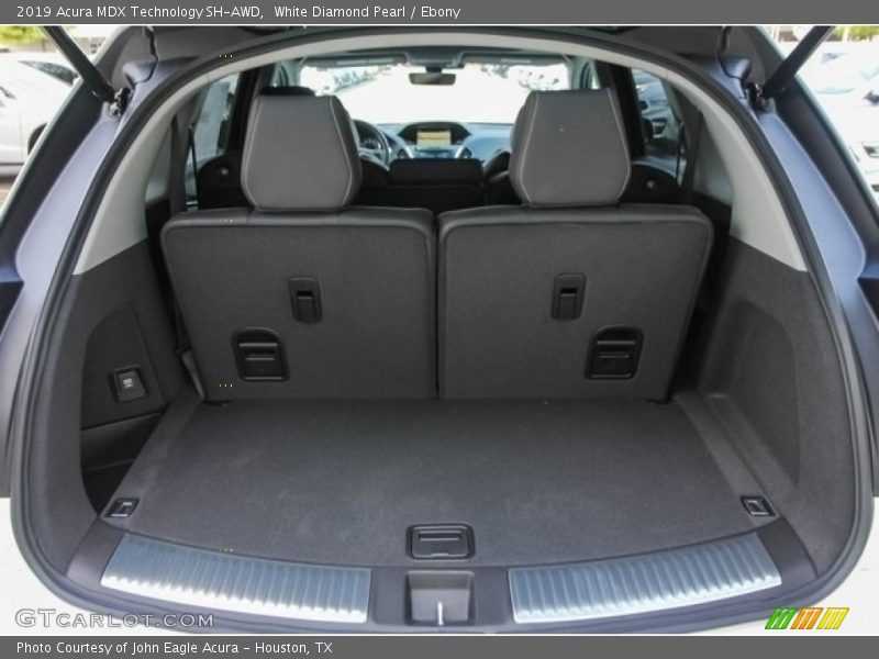 White Diamond Pearl / Ebony 2019 Acura MDX Technology SH-AWD