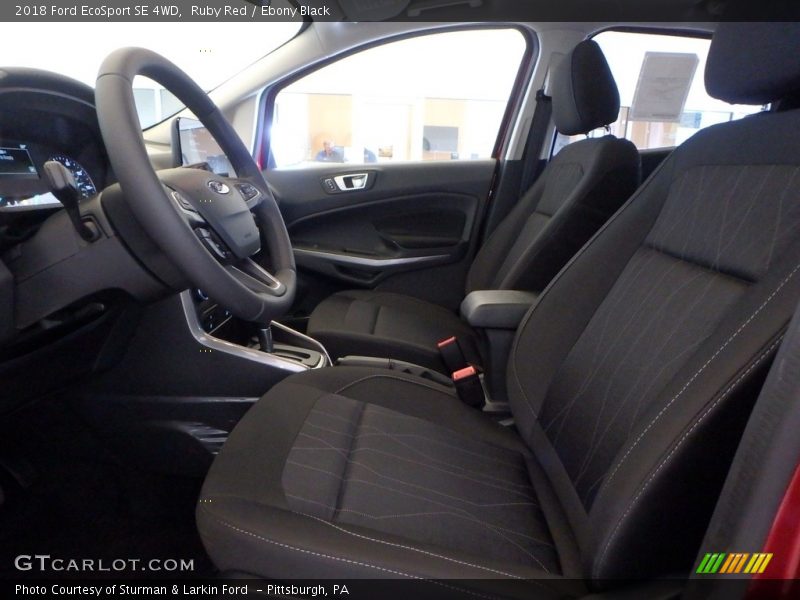 Ruby Red / Ebony Black 2018 Ford EcoSport SE 4WD