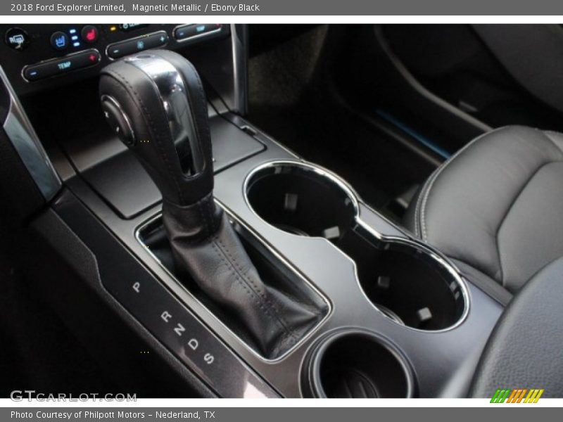 Magnetic Metallic / Ebony Black 2018 Ford Explorer Limited