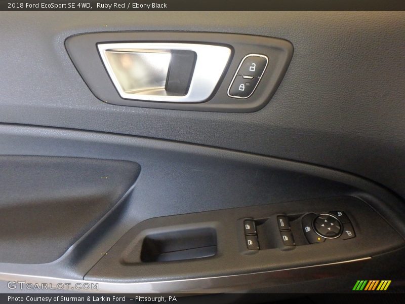 Ruby Red / Ebony Black 2018 Ford EcoSport SE 4WD