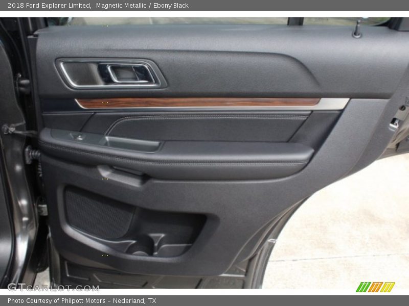 Magnetic Metallic / Ebony Black 2018 Ford Explorer Limited