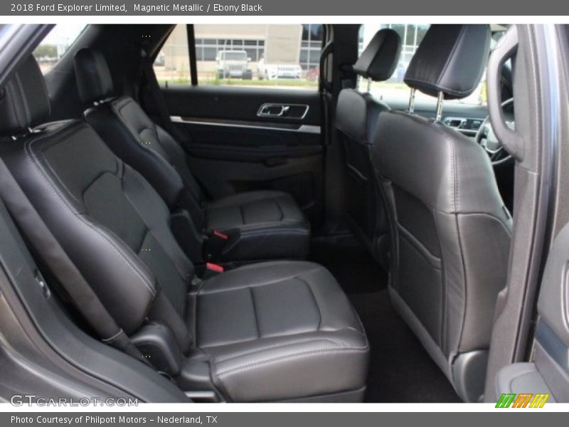 Magnetic Metallic / Ebony Black 2018 Ford Explorer Limited