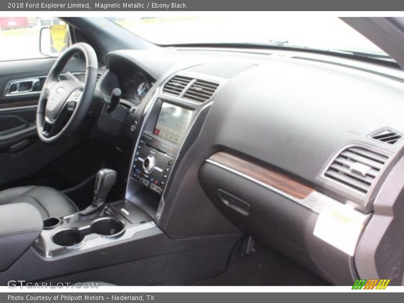 Magnetic Metallic / Ebony Black 2018 Ford Explorer Limited