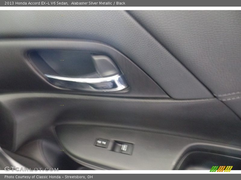 Alabaster Silver Metallic / Black 2013 Honda Accord EX-L V6 Sedan