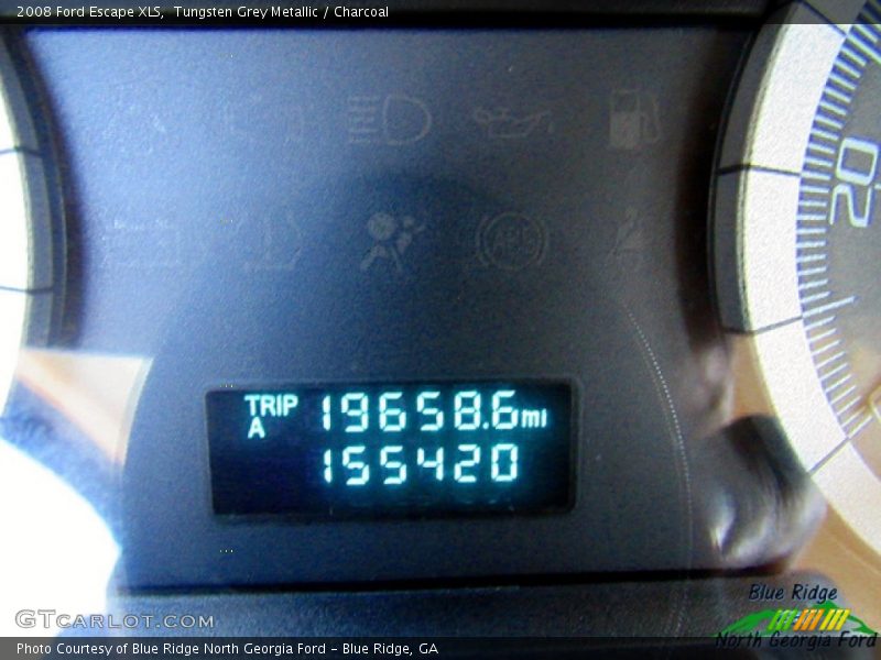 Tungsten Grey Metallic / Charcoal 2008 Ford Escape XLS