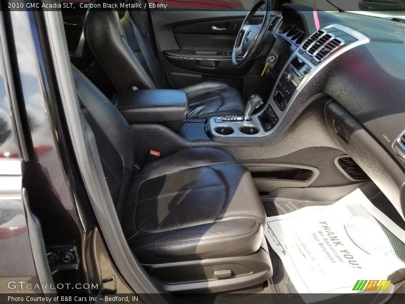 Carbon Black Metallic / Ebony 2010 GMC Acadia SLT
