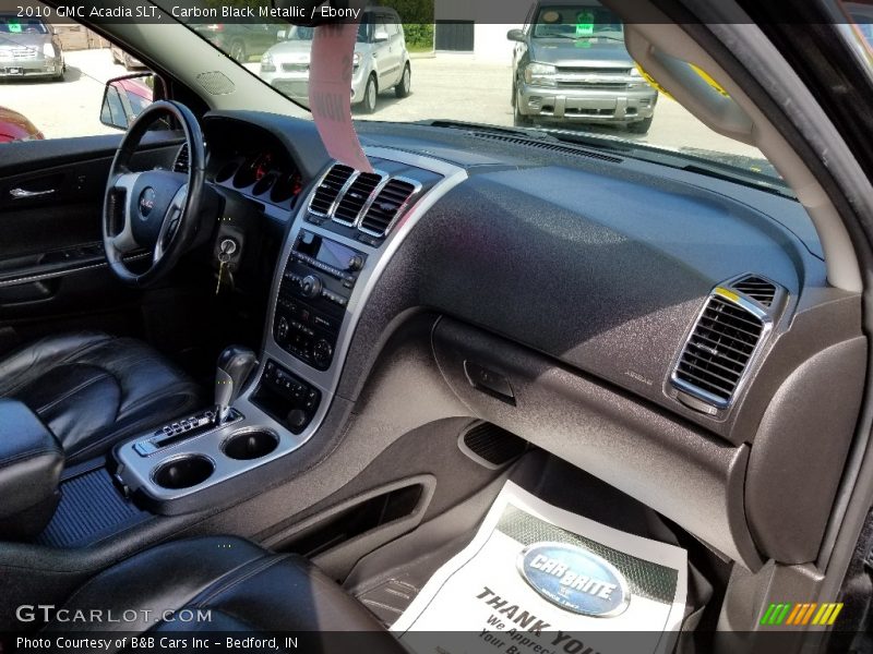 Carbon Black Metallic / Ebony 2010 GMC Acadia SLT