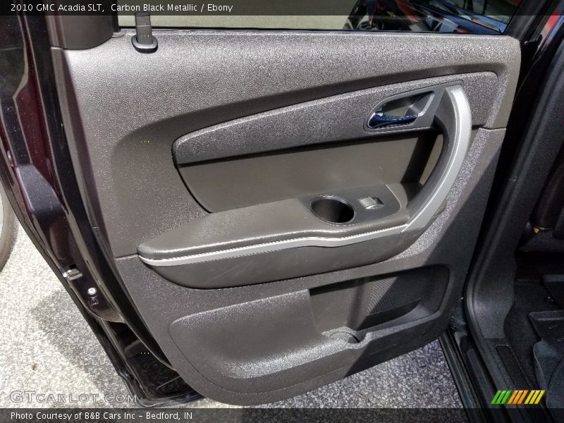 Carbon Black Metallic / Ebony 2010 GMC Acadia SLT