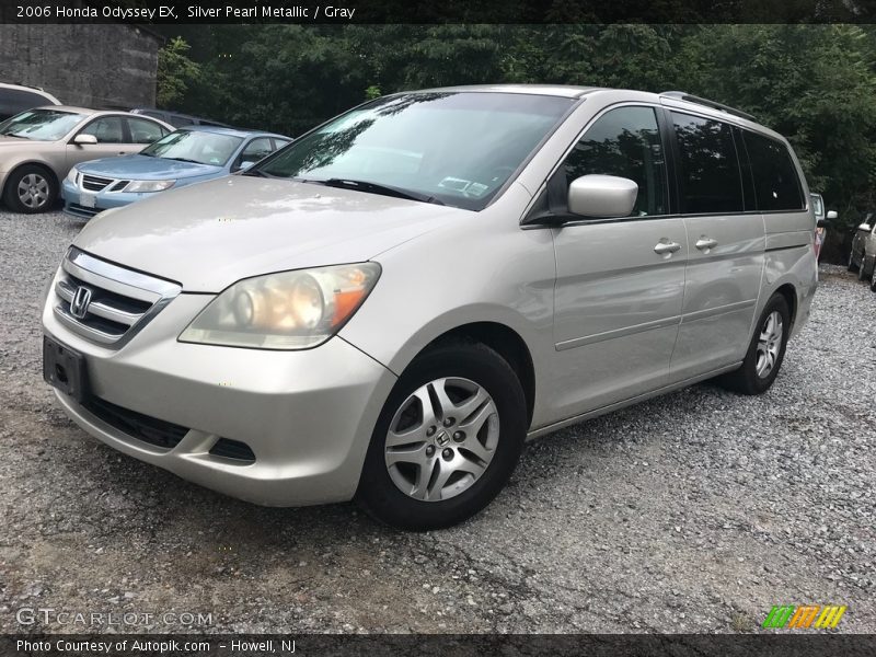 Silver Pearl Metallic / Gray 2006 Honda Odyssey EX